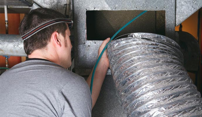 Duct cleaning service