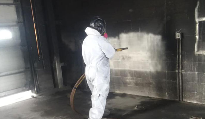 Smoke odor removal service