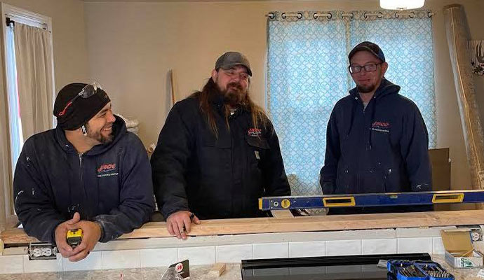 Just Right Cleaning & Construction team