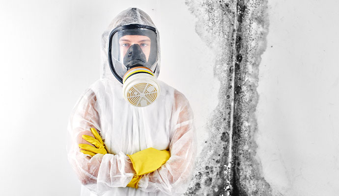Professional mold removal service
