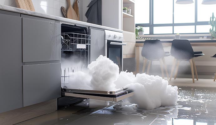 Dishwasher overflow
