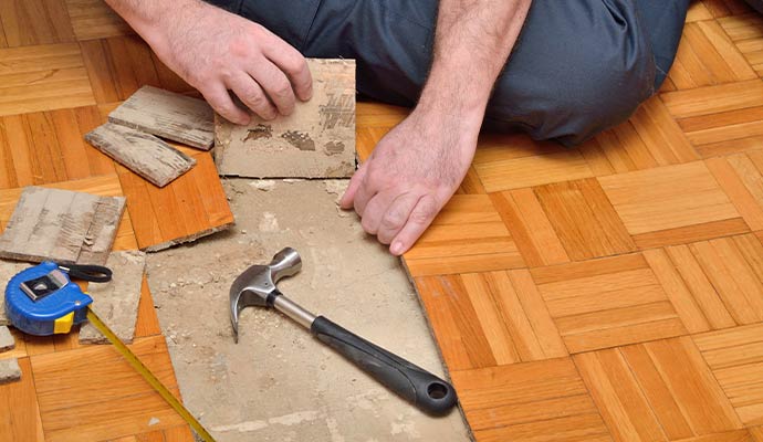 Hardwood Floor Repair