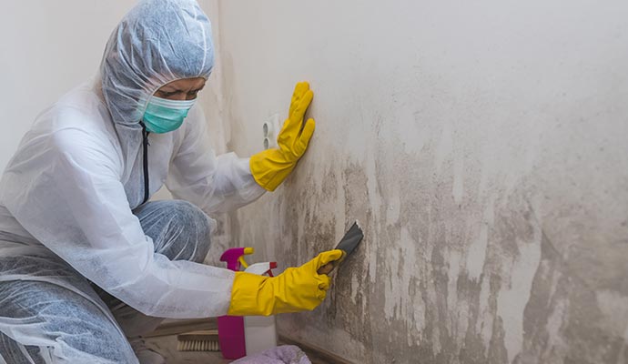 Professional mold cleaning service
