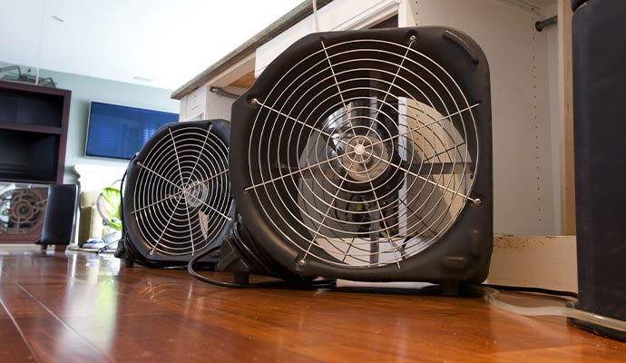 Water Damage Drying Fans