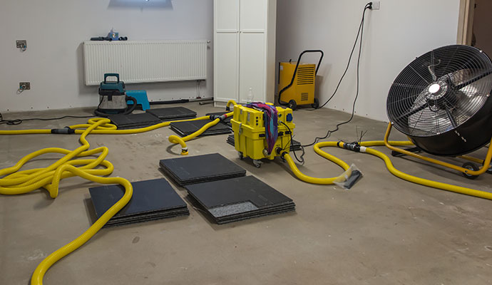Water removal and drying equipment
