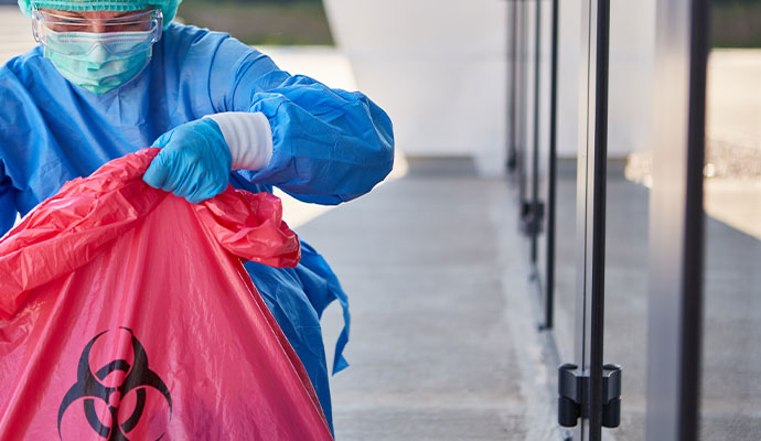 Safe and certified biohazard cleaning and specialized sanitation services